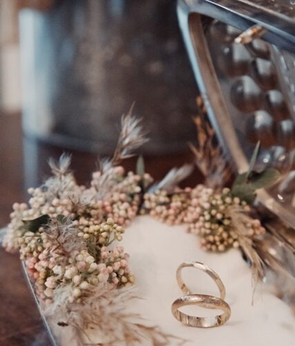 boite en verre vintage