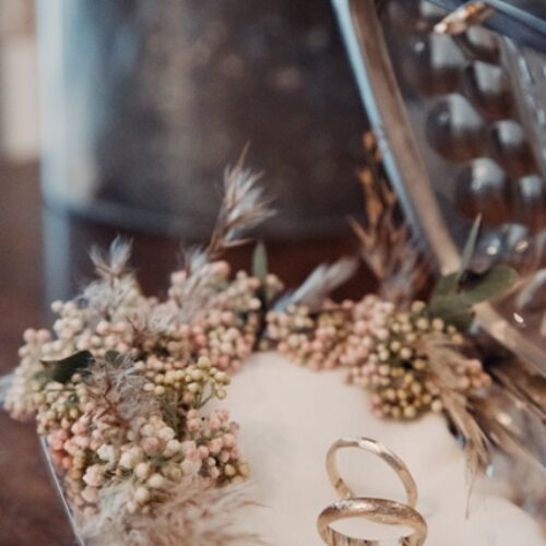 boite en verre vintage